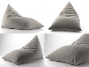 A moi beanbag 3D Model