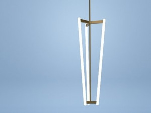 tube chandelier Model 3D