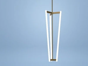 tube chandelier 3D Model