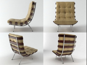 bone chair 3D Model