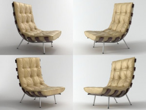 bone chair 3D Model
