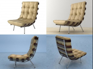 bone chair 3D Model