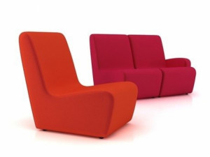 hm55 chair 3D मॉडल