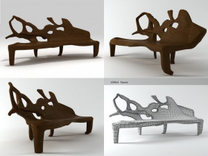 bench etno 3D Model