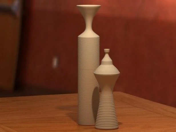 vases 04 3D Model .c4d .max .obj .3ds .fbx .stl .blend 