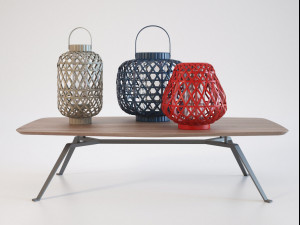 savana lanterns Modelo 3D