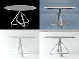 fjord table 0sa by moroso 3D Model