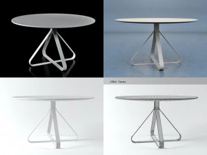 fjord table 0sa by moroso 3D Model