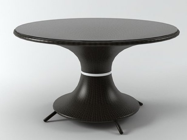 nilo large table by emu group Model 3D .c4d .max .obj .3ds .fbx .stl .blend 