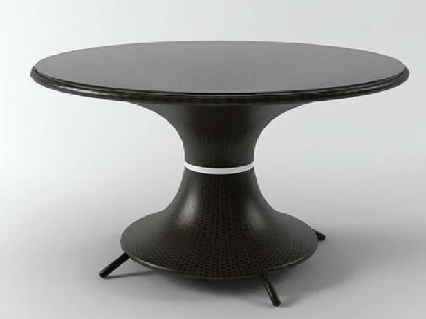 nilo large table by emu group 3D Model .c4d .max .obj .3ds .fbx .stl .blend 