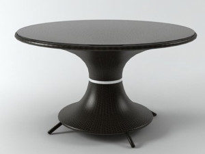 nilo large table by emu group 3D Model