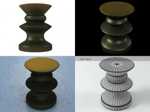 teti by zanotta 3D Model