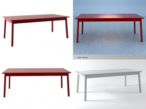 avl shaker table 2 by moooi 3Dモデル