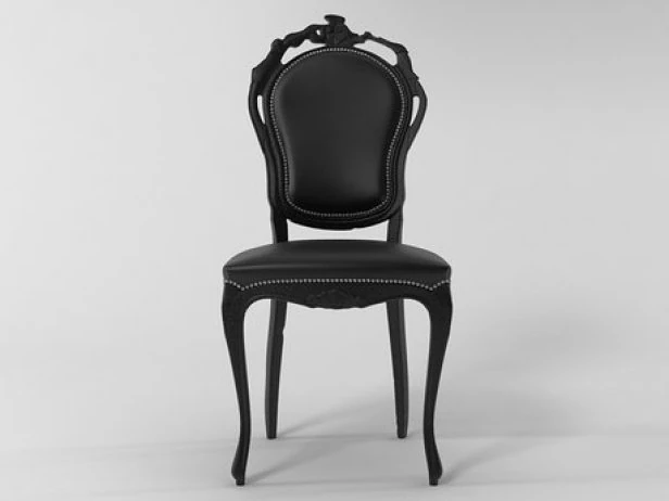 smoke dining chair by moooi 3D Model .c4d .max .obj .3ds .fbx .stl .blend 