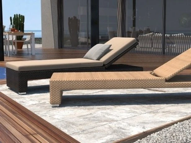 lounge beach chair by dedon 3D Model .c4d .max .obj .3ds .fbx .stl .blend 