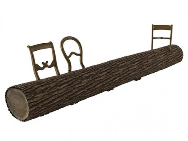 tree-trunk bench by droog 3D Model .c4d .max .obj .3ds .fbx .stl .blend 