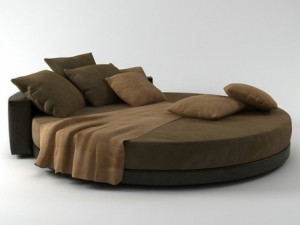 glamour bed by ivano redaelli 3D Model