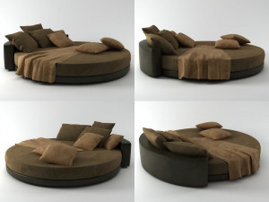 glamour bed by ivano redaelli 3Dモデル