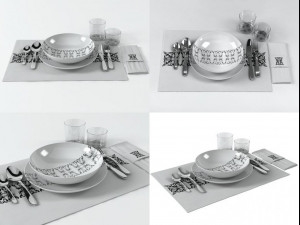 table manners by skitsch 3D Model