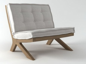 chair by arthur casas 3D मॉडल