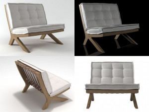 chair by arthur casas 3D Model