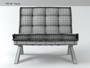 chair by arthur casas 3D Model