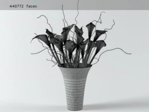 calla lily 3D Model