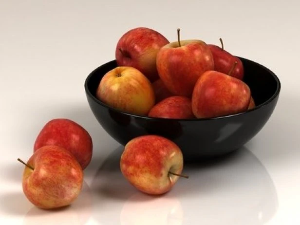 gala apples 3D Model .c4d .max .obj .3ds .fbx .stl .blend 