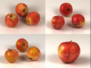 gala apples 3D Модель