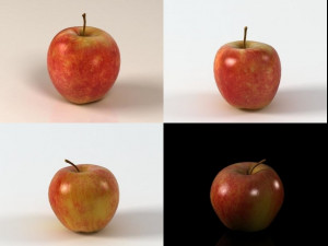 gala apples 3D Модель
