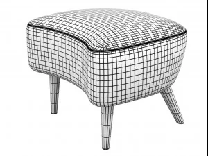 wingback by tom dixon 3D Model