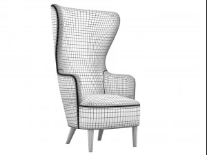 wingback by tom dixon 3D Model