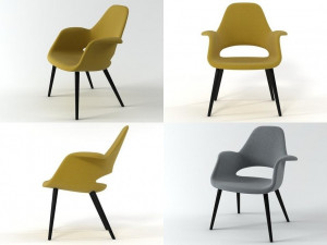 organic highback by vitra 3D-Modell
