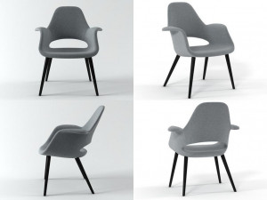 organic highback by vitra 3D-Modell