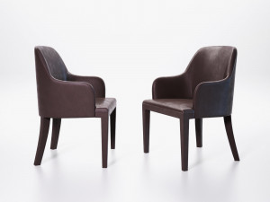decor armchair by baxter Model 3D