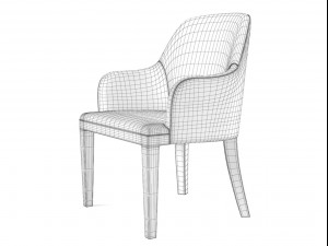 decor armchair by baxter 3D Model