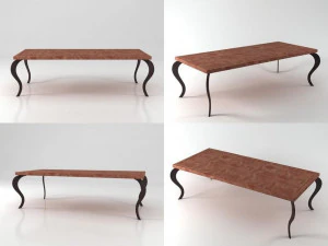 galbes table 3d 3D Model