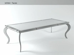 galbes table 3d 3D Model