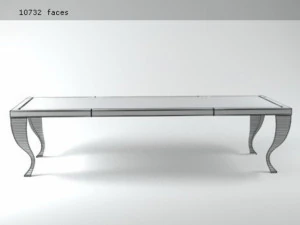 venus table by baxter 3D Model