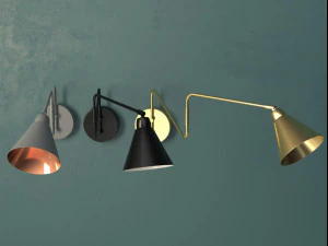 game wall lamp m by house doctor 3D Model