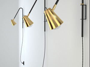 wallace lamp by onefortythree Modelo 3D