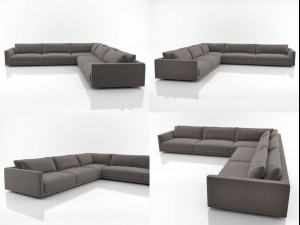 bristol corner by poliform Model 3D