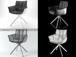 husk x-base by bb italia 3D Модель