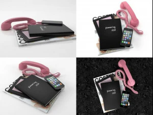 बोलने का सेट 3D मॉडल