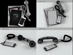speaking set 3D Model