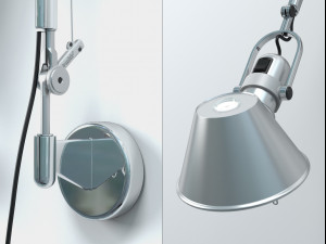 tolomeo parete by artemide 3D Модель