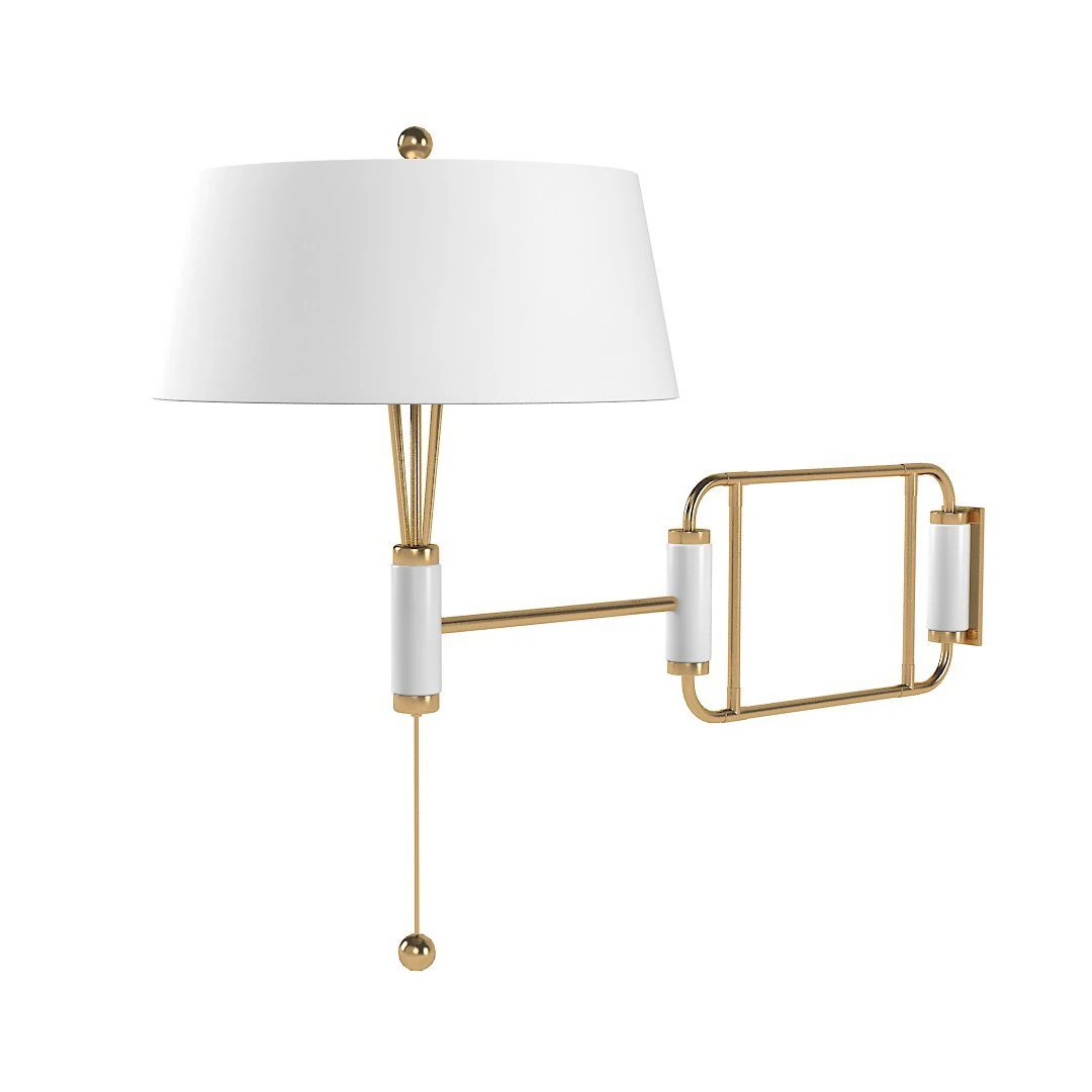 delightfull by covet lounge wall miles wall lamp 3D Model .c4d .max .obj .3ds .fbx .stl .blend 