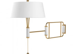 Herrlich von Covet Lounge Wall Miles Wandleuchte 3D Modell