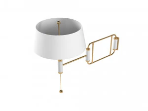 delightfull by covet lounge wall miles wall lamp 3D Model