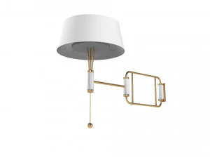 delightfull by covet lounge wall miles wall lamp 3D Model